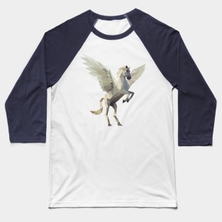 White Pegasus Baseball T-Shirt